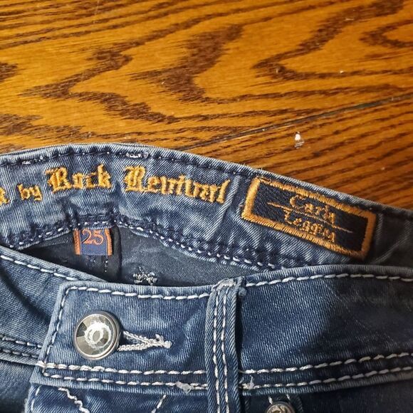 Rock Revival carla leggings jeans size 25 - Picture 3 of 7
